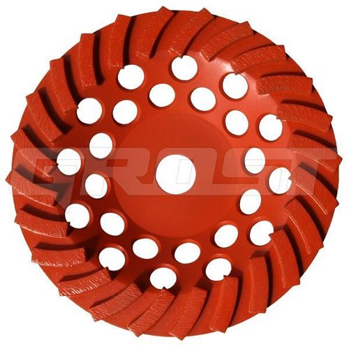 Чашка турбо  D180/22,23/12 (30x6x8) GrOST для мозаично-шлифовальной машины