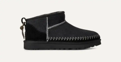 UGG Угги Classic Ultra Mini Biarritz, черный
