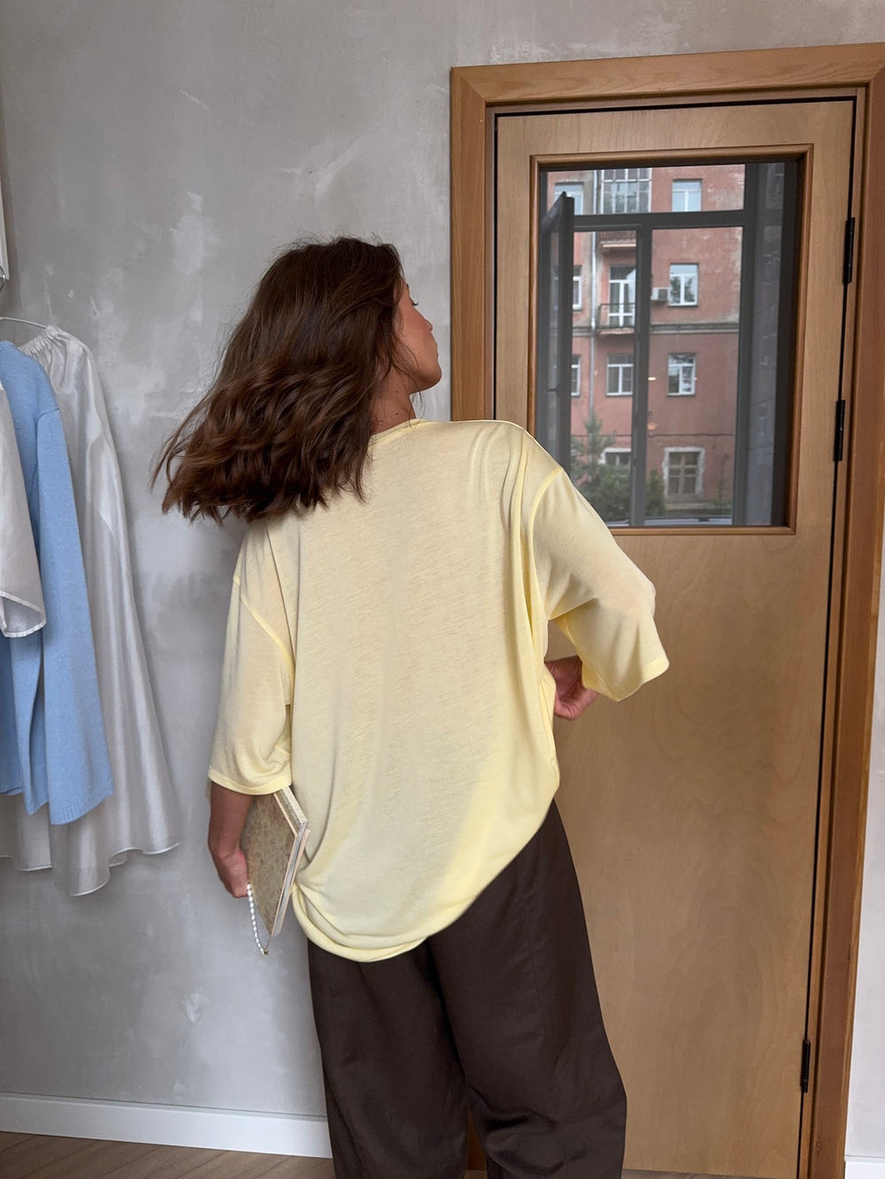 футболка AMI voyeur