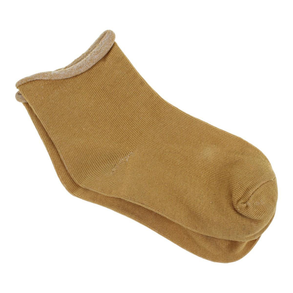 Носки для девочек LB904 20р. син-горч. с наклейками, 1 шт.