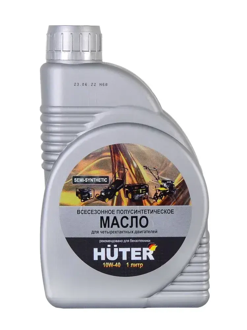 Масло моторное 10W-40 Huter полусинтетика 4-х тактных двигателей, 1л.