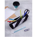 Пенал-тубус 2 отделения, 210*70 Berlingo "Black white", полиэстер