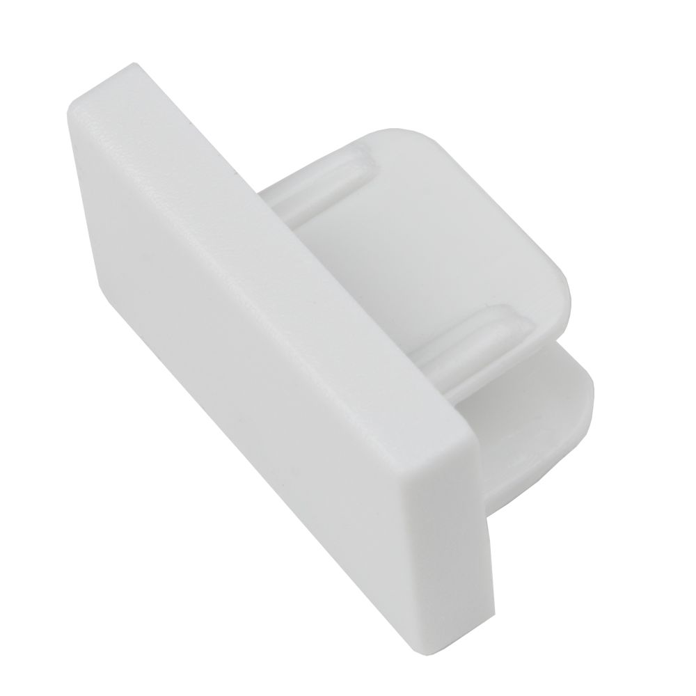 UFB-Q122 C21 WHITE 1 POLYBAG Заглушка торцевая типа G. Белая. ТМ Volpe.