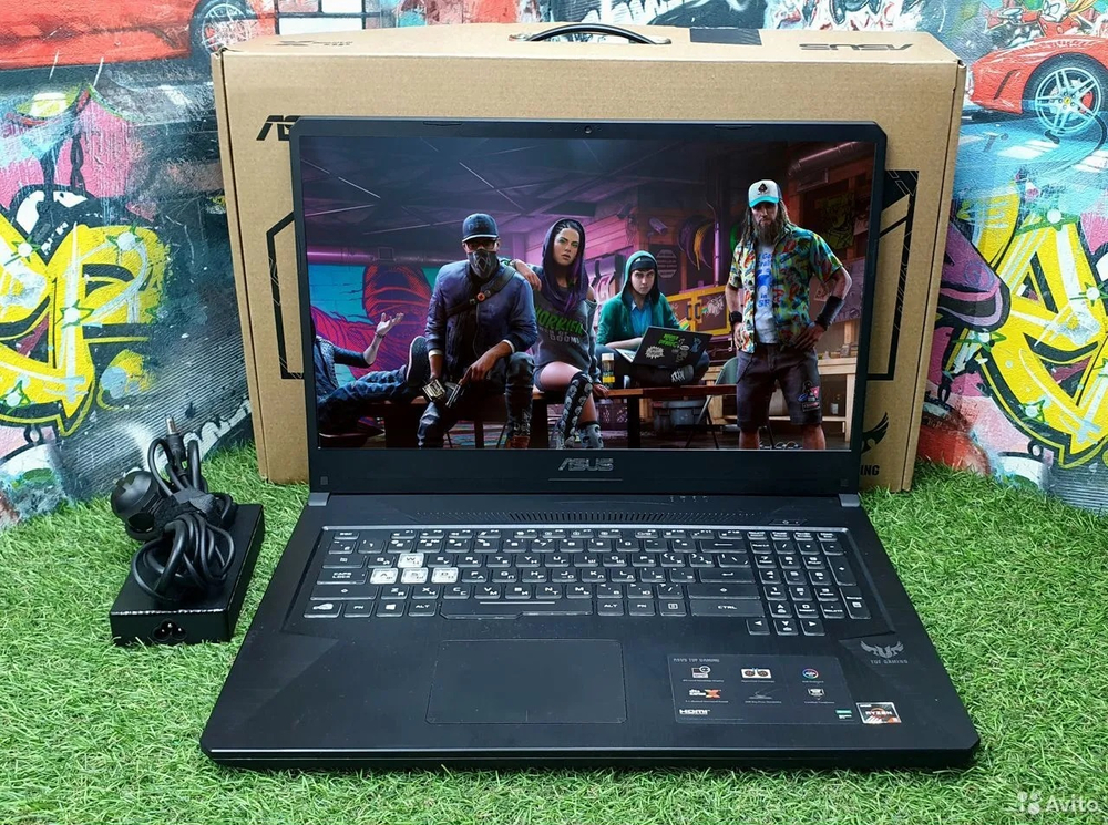 Игровой asus Ryzen 5-3/8Gb/GTX 1650 4Gb/FHD