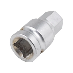 Головка бита 6-гранная Н17 (L-45мм)1/2'' RockForce##Rock FORCE RF-34417