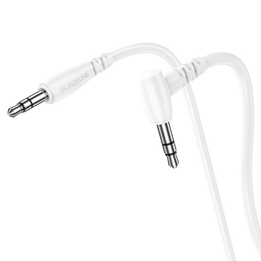 Кабель AUX BOROFONE BL10 (белый) 2м