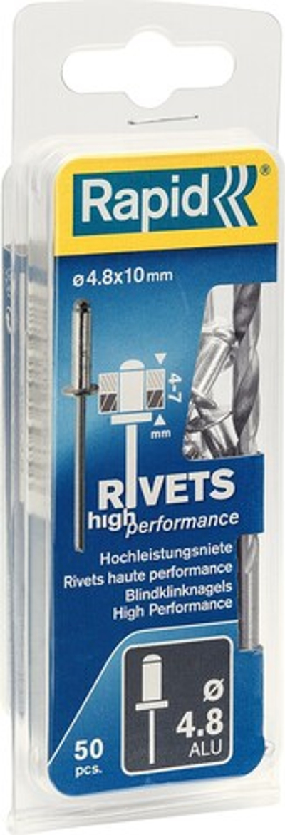 RAPID 4.8 х 10 мм, 50 шт, алюминиевая заклепка (5000387)