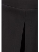 Юбка-шорты черного цвета AMADEO