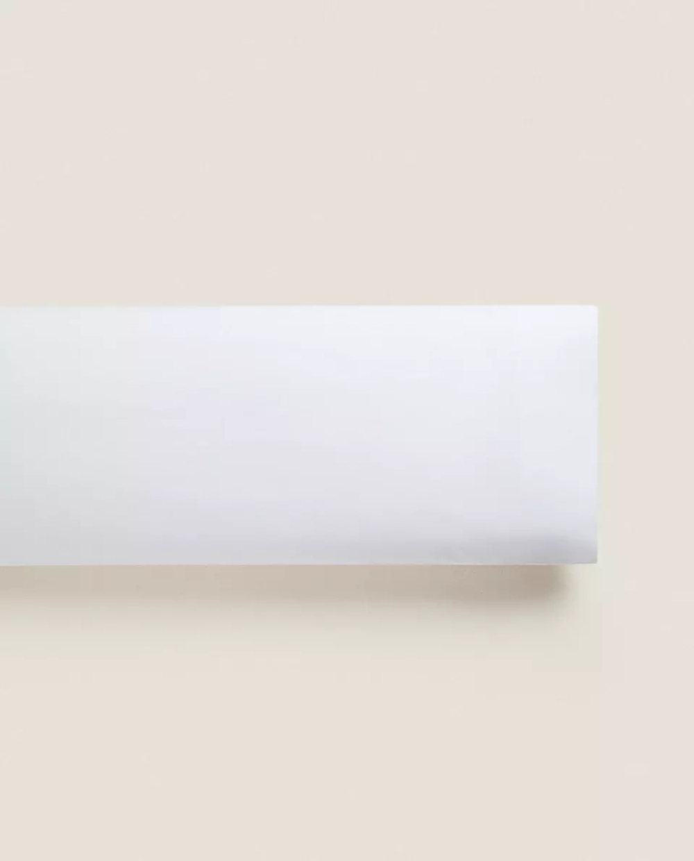 ZARA HOME (200 НИТЕЙ) НАВОЛОЧКА ИЗ ПЕРКАЛЯ, БЕЛЫЙ