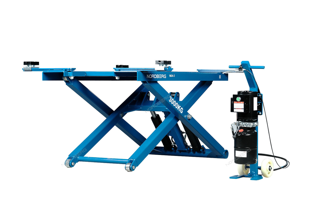 NORDBERG (N634-3_380) Подъемник ножничный мобильный 380В, г/п 3т