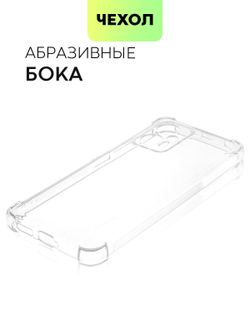 Чехол BROSCORP для Poco X4 GT оптом (арт. XM-POCOX4(GT)-HARD-TPU-TRANSPARENT)