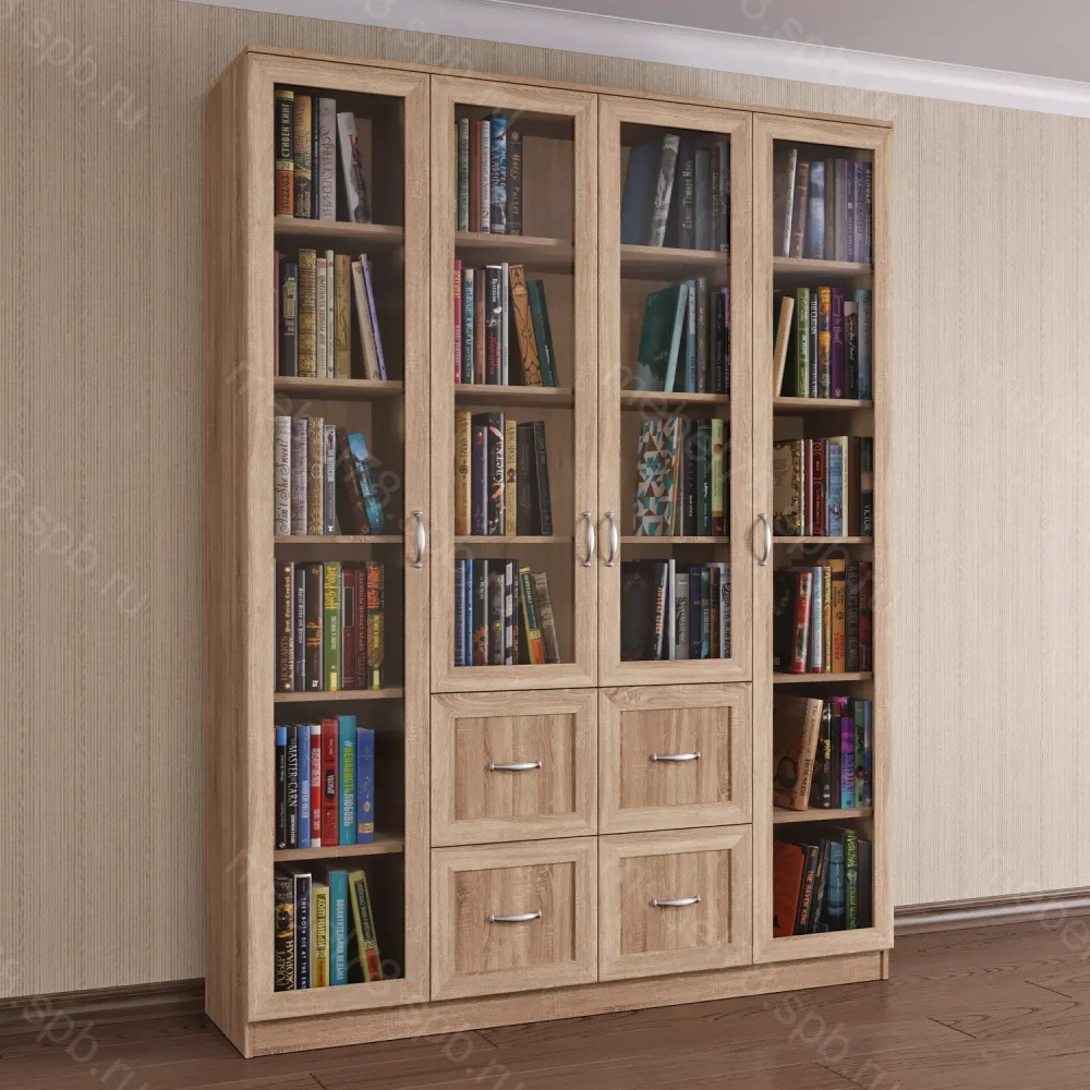 Шкаф книжный 4/6