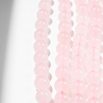 Розовый кварц натуральный, 12,5мм, шар