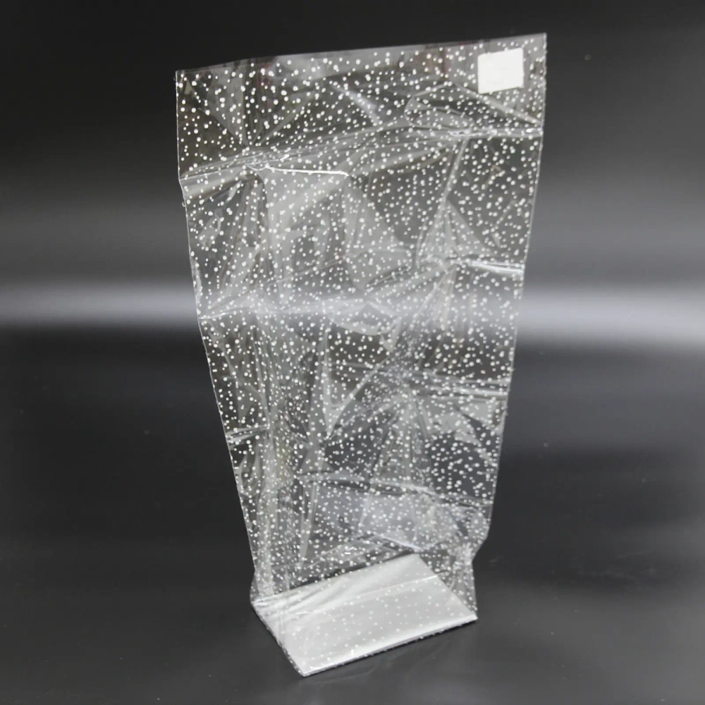 Пакет на жестком дне, рисунок «мошка» (дно 22*14; выс.63см)