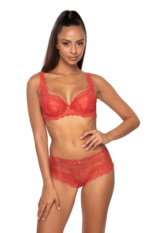 Роскошный красный бюстгальтер Carmela Big