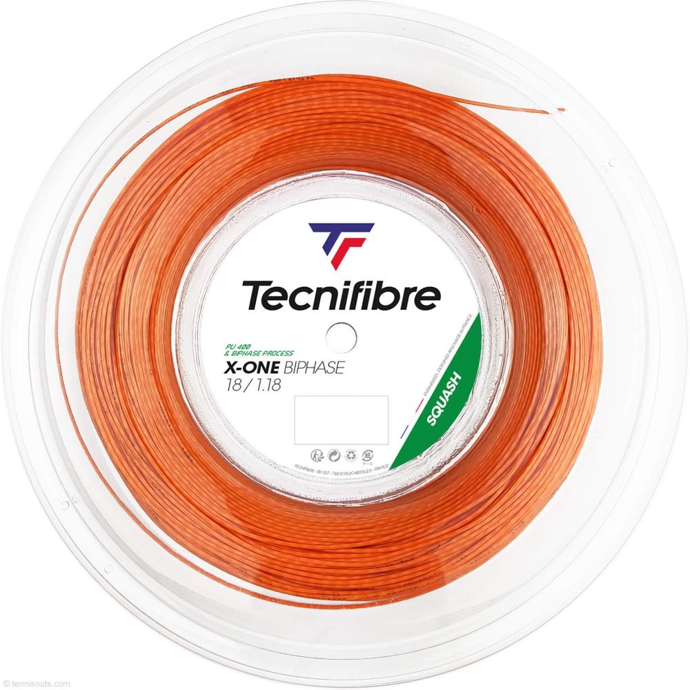 Струны для сквоша TECNIFIBRE XONE BIPHASE В нарезке (1 натяжка)