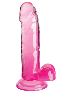 Фаллоимитатор King Cock Clear 7 L 18 см, ø 4 см