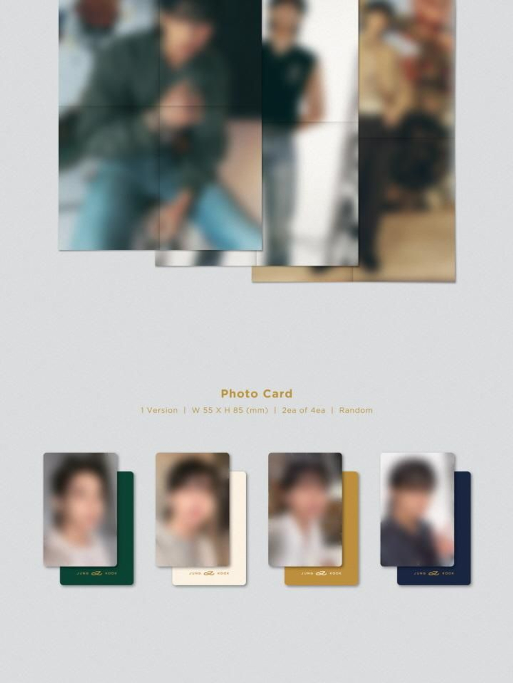 Альбом JUNG KOOK (BTS) - GOLDEN 3 Version SET