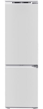 Встраиваемый двухкамерный холодильник Maunfeld MBF177NFWHGR Inverter