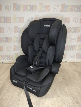 Автокресло детское Indigo Winner Isofix группа 1/2/3 (9-36) черный
