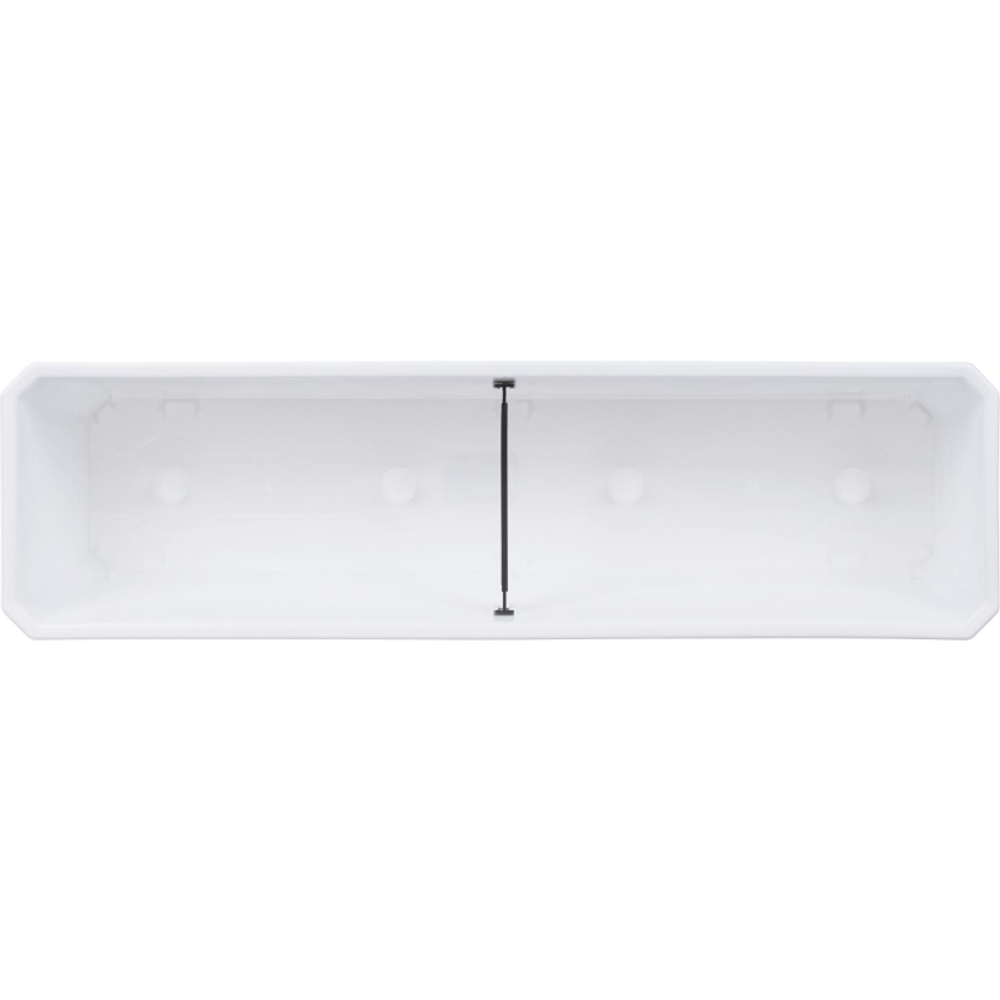 Ящик балконный 60см "Basil", белый