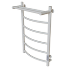 Полотенцесушитель MIXLINE CAPELLA  80х50 (таймер, 336Вт, 5 перекладин + ПОЛКА) электрический БЕЛЫЙ