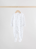 Комбинезон / Cлип для малышей Next F40-052, 3 шт., Серый, Белый