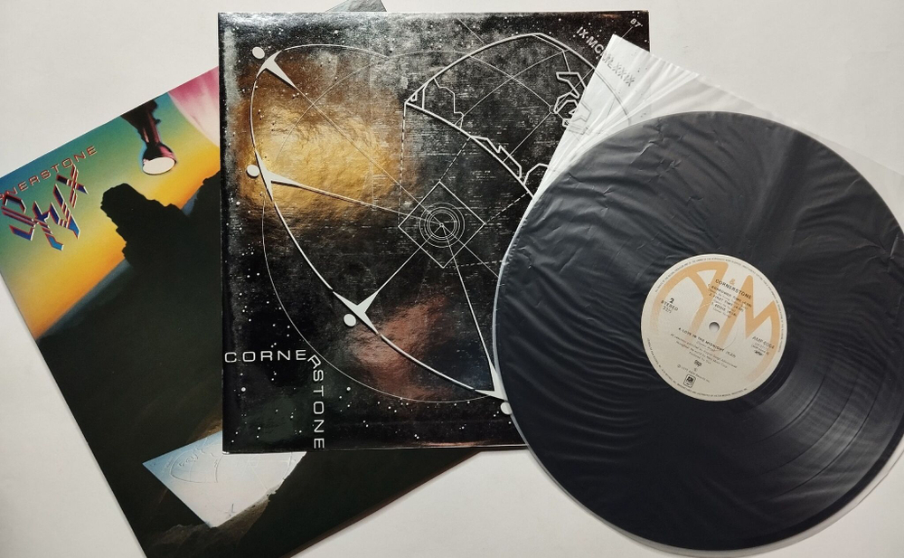 Винтажная виниловая пластинка LP Styx Cornerstone (Japan 1979) (No Obi)