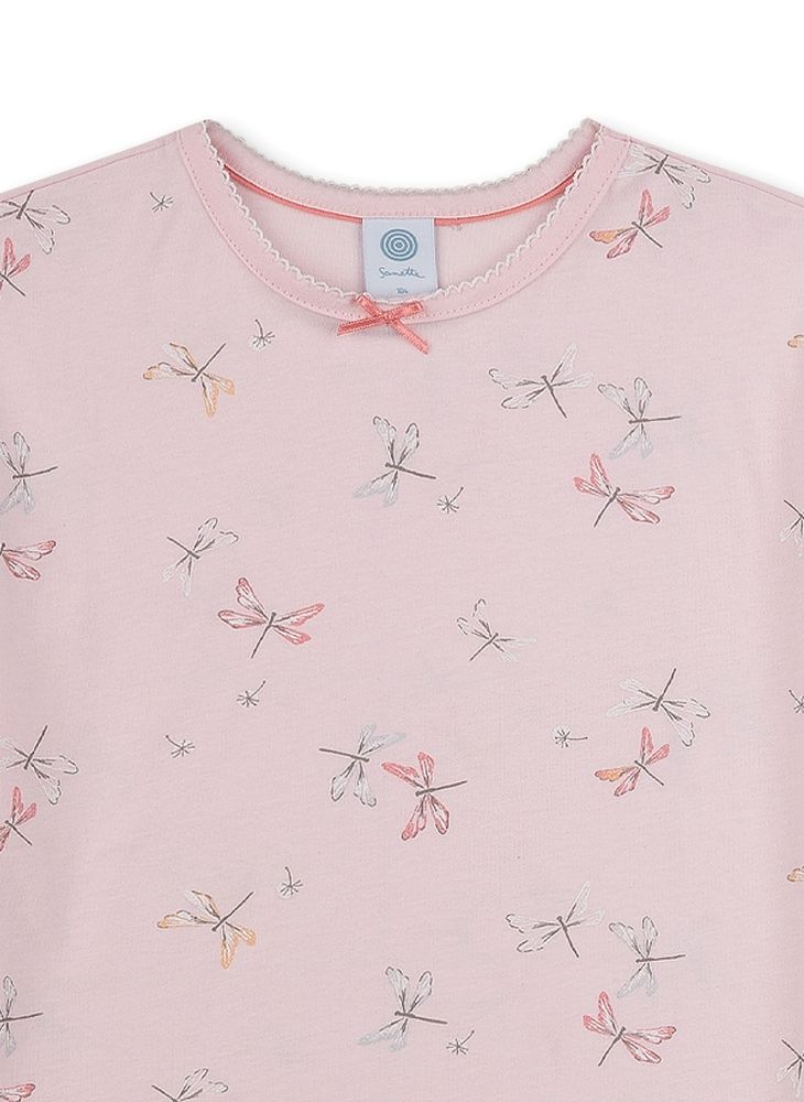 Пижама с коротким рукавом для девочки Sanetta 232728 37052