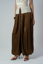 Брюки - аладины из вискозного шелка