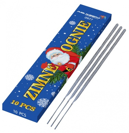 Бенгальские свечи ZIMNE OGNIE, 16 см, 10 шт
