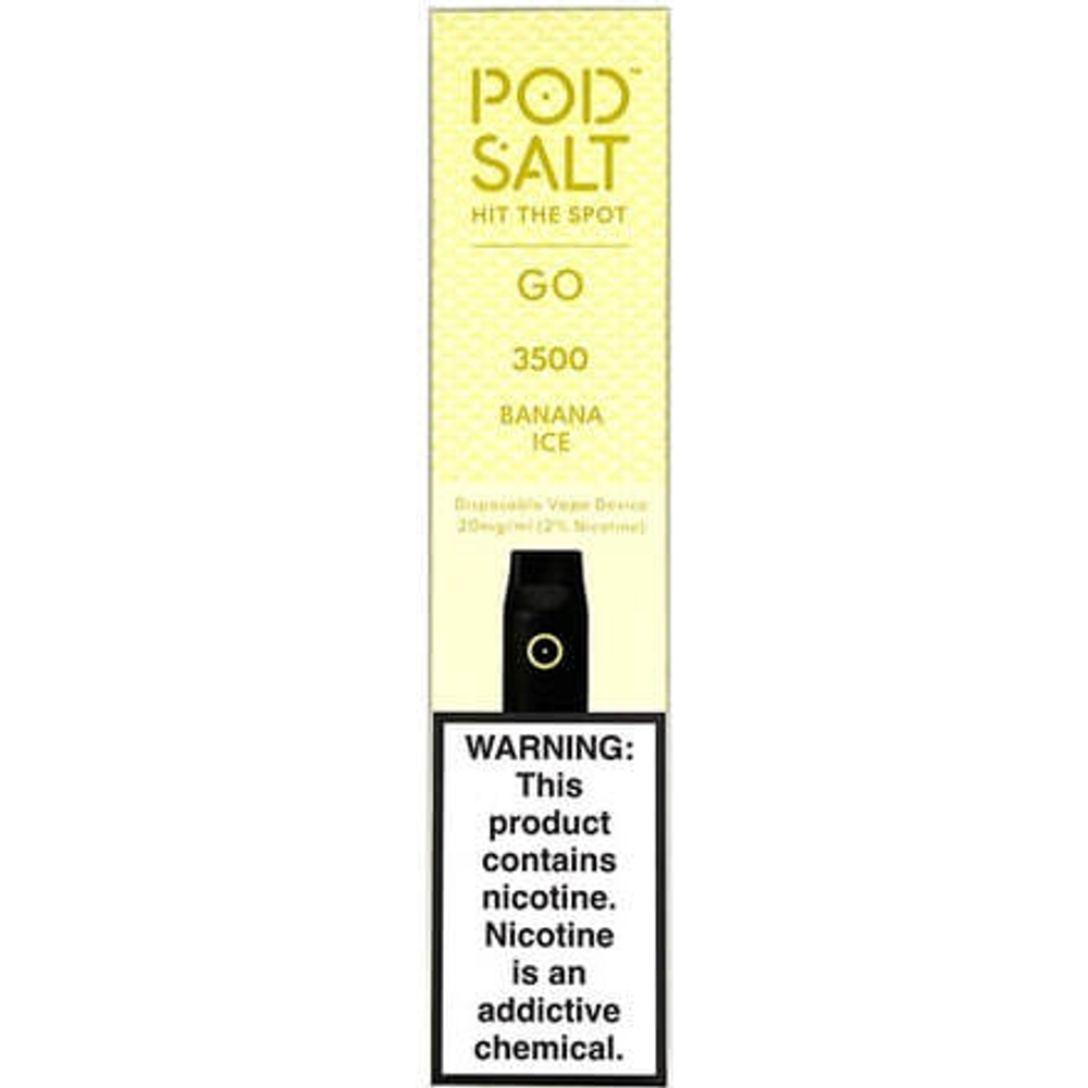 Pod Salt GO 3500 - Banana Ice (2% nic)