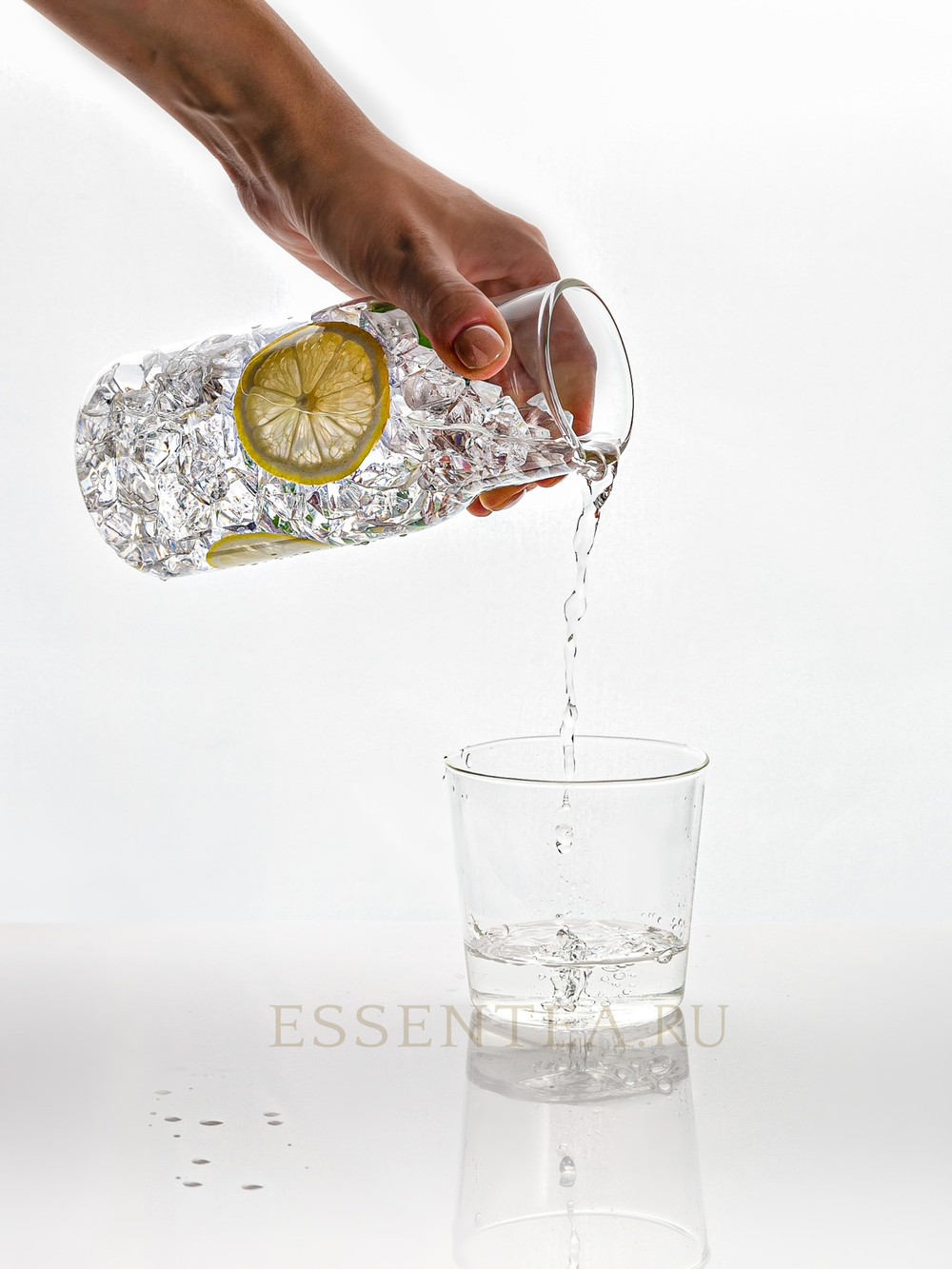 Кувшин стеклянный "Лимао" для напитков 600 мл