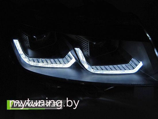 Фары передние BLACK DRL SEQ для VW T6.1 20-