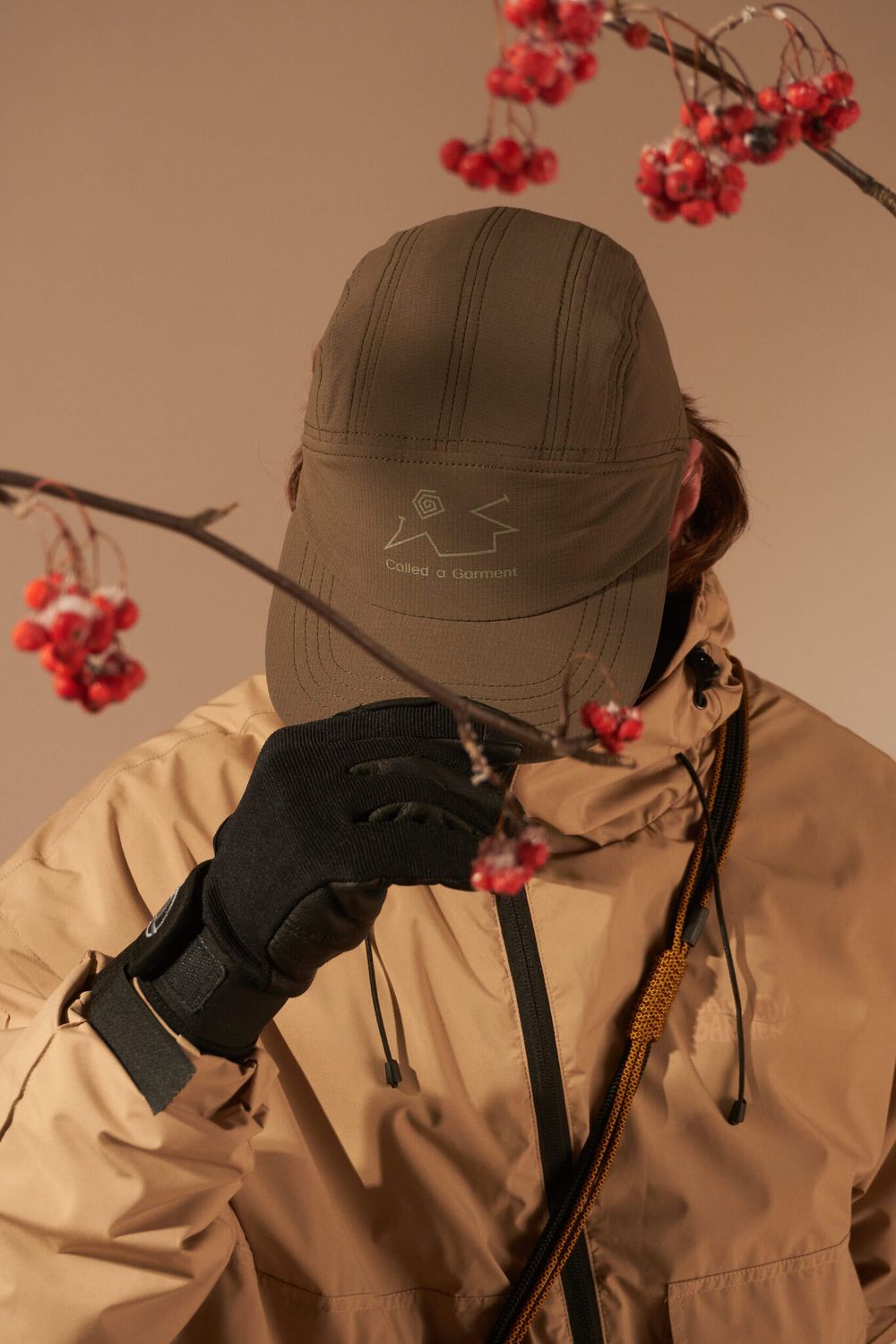 Кепка Called a Garment Hikercore Nylon хаки