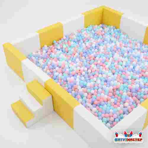 Сухой бассейн квадратный «Остров Веселья», 3,5×3,5×0,6 м