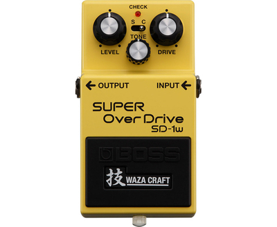 BOSS SD-1W Super OverDrive WAZA