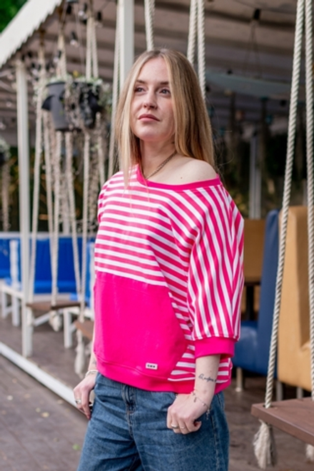 Кофта летучая мышь женская