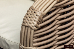 MOKKA MAJORCA кресло, цвет соломенный