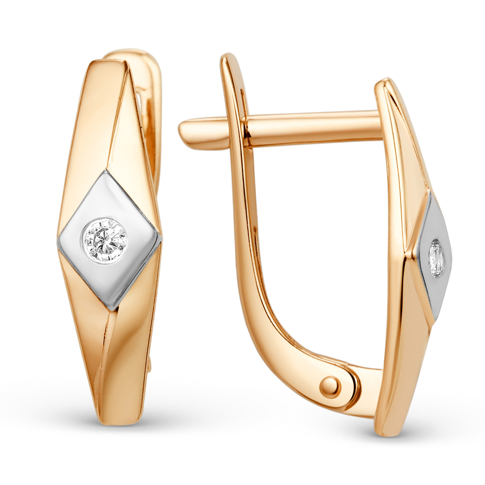 Серьги из золота 585 пробы