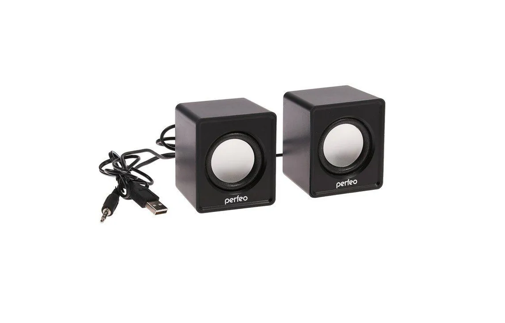 Акустика 2.0 Perfeo PF-128B Wave USB