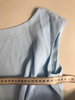 Платье макси VERA в небесно-голубом оттенке 44 размер