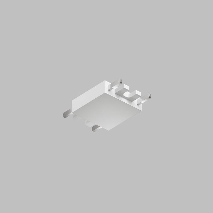 Коннектор прямой Denkirs Air Base TR5210-WH