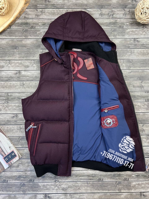 Пуховый жилет Stefano Ricci