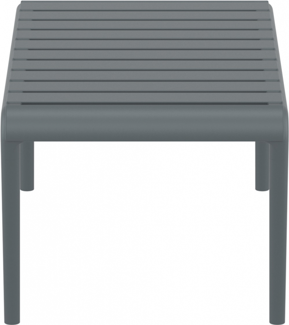 Столик пластиковый журнальный Siesta Contract Paris Lounge Table, темно-серый