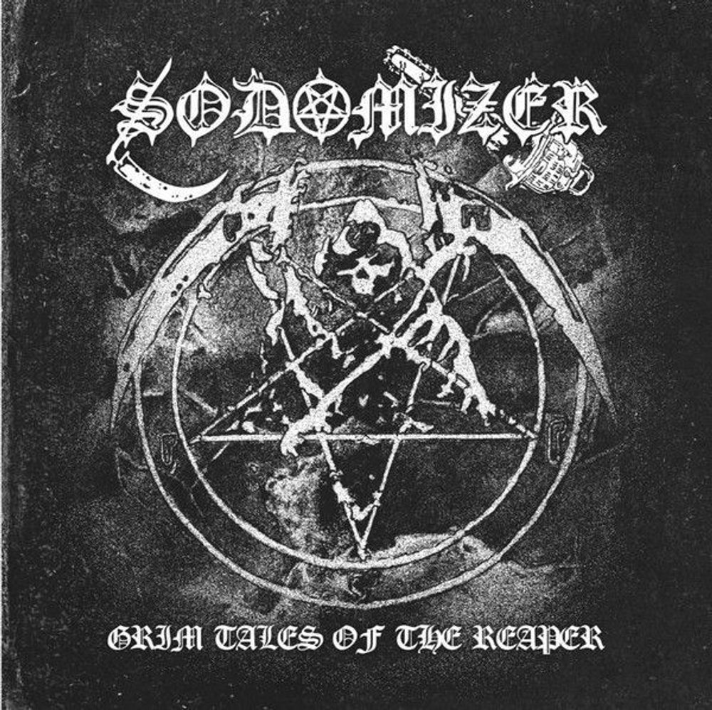 SODOMIZER - Grim Tales Of The Reaper, музыкальный компакт диск, thrash black metal
