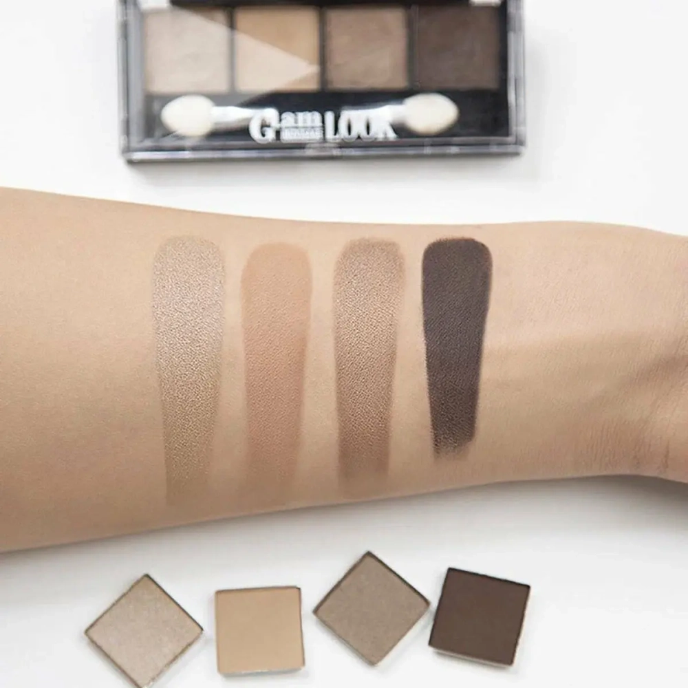 Тени для век LuxVisage Glam look тон 08 8 гр