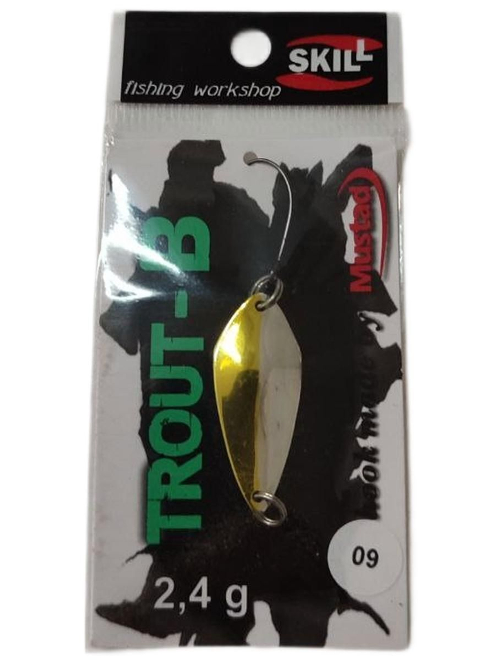 Блесна SKILL TROUT-B 2.4 г. цв 09 2TB24009
