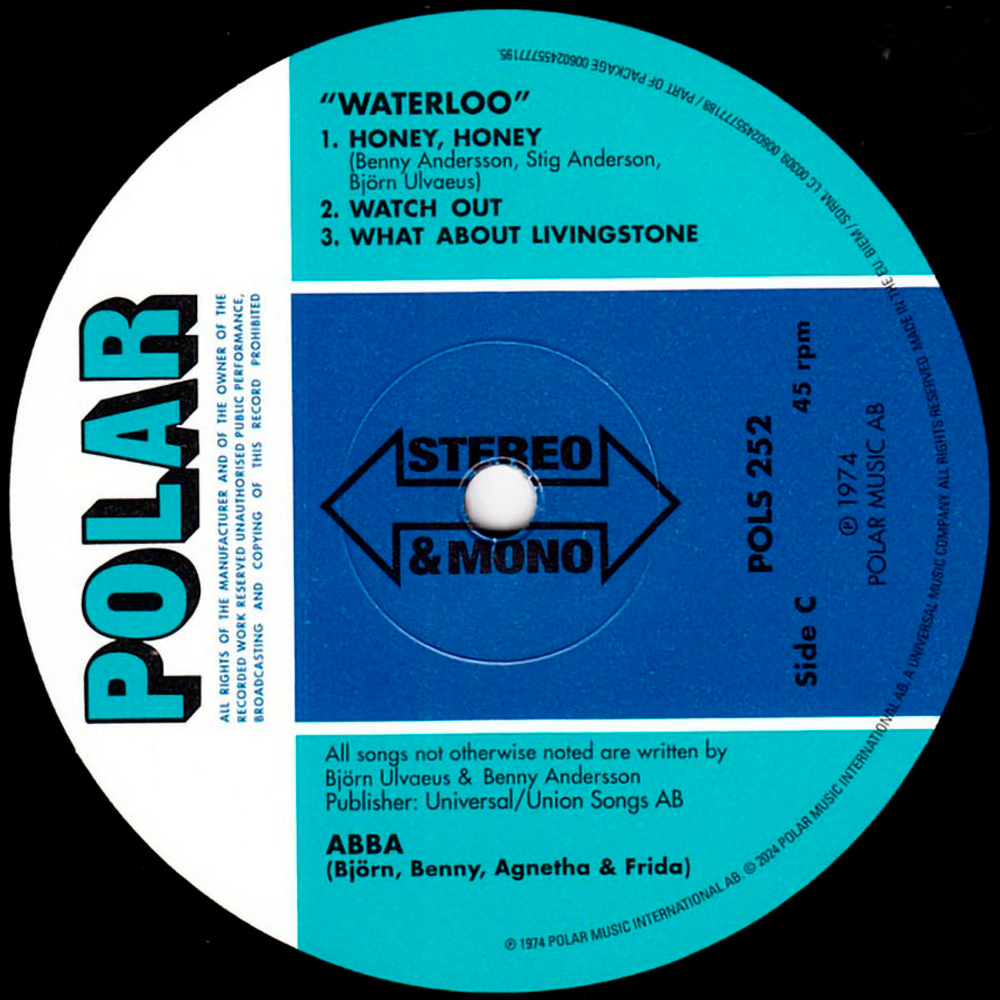 ABBA / Waterloo (50th Anniversary Edition)(2LP)
