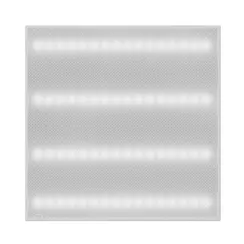 STP-A-1009-P-36-65K-40 Светильник ДВО ST Luce STANDART IP40 595*595*19 мм 36Вт 4200лм 6500К призма ( Коммерческое освещение